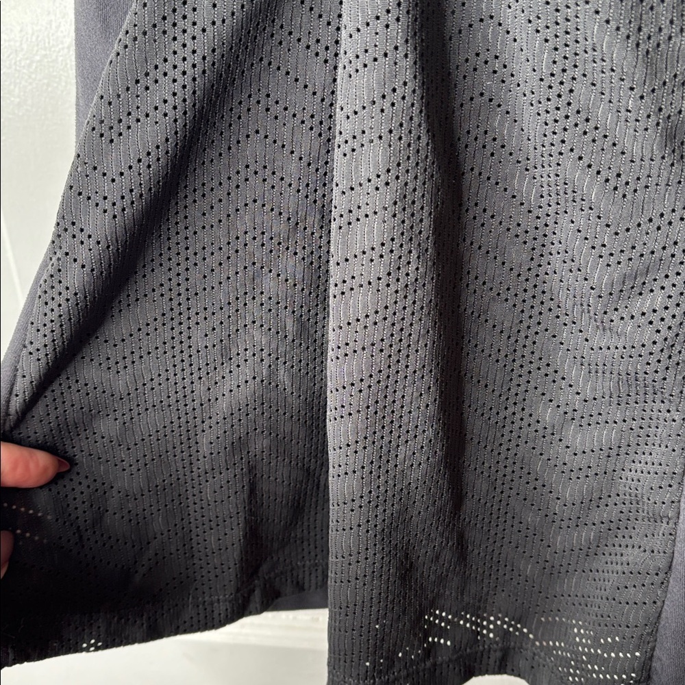Prana Black Sleeveless Faux-Wrap Tank SZ L - Picture 5 of 6
